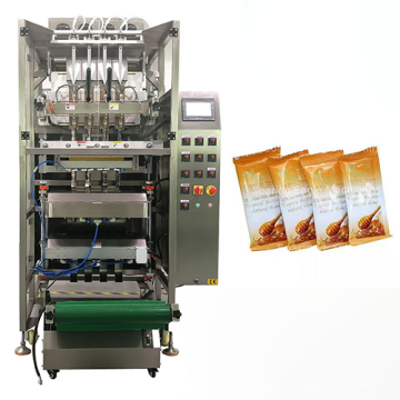 Multi-lane side sealing long bag liquid sachet packing machine